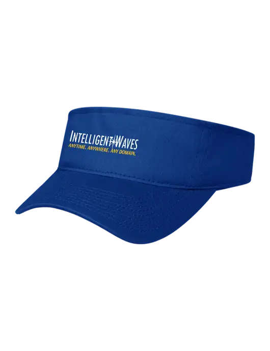Royal Cap Visor w/Intelligent Waves Logo