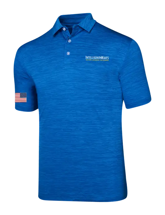 Callaway Medium Slate Blue Broken Stripe w/Intelligent Waves Logo, US Flag Logo