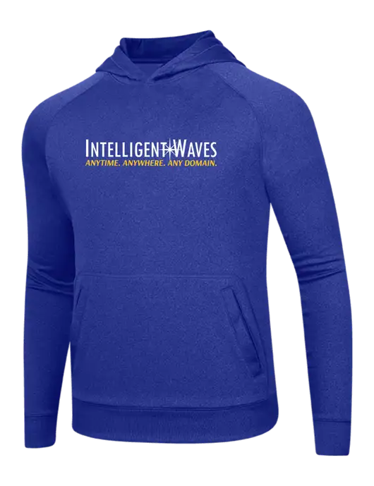 Tech True Royal Fleece Hooded Sweatshirt w/Intelligent Waves Logo