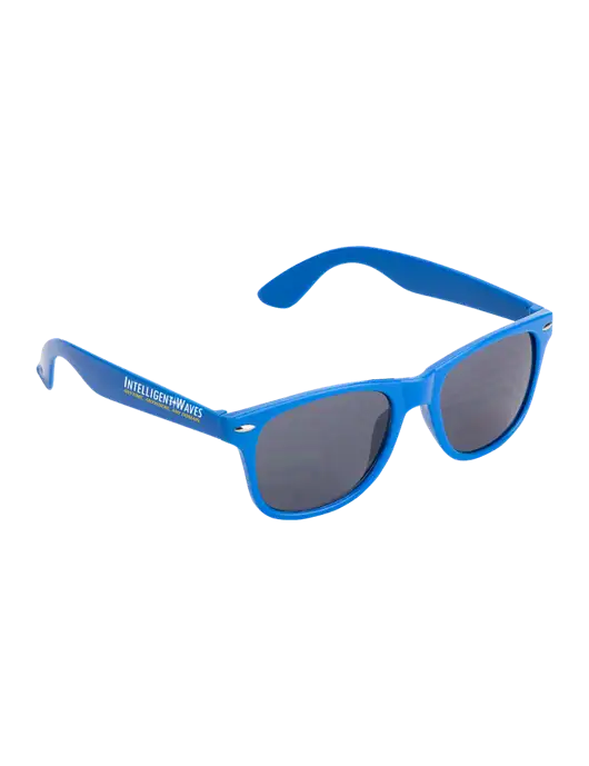 Daytona Blue Sunglasses w/Intelligent Waves Logo