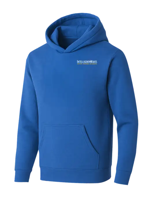 BELLA+CANVAS Royal Sponge Fleece Pullover Hoodie w/Intelligent Waves Logo