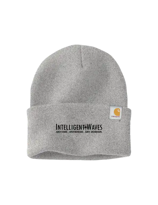 Carhartt Light Grey Heather Watch Cap 2.0 w/Intelligent Waves Logo