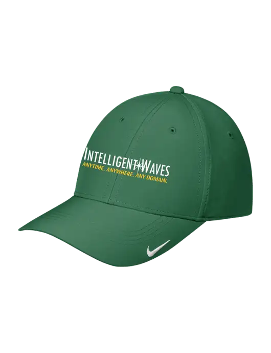 Nike Dark Green Dri-FIT Legacy Cap w/Intelligent Waves Logo