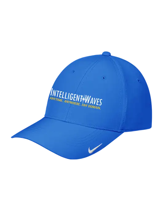 Nike Royal Dri-FIT Legacy Cap w/Intelligent Waves Logo