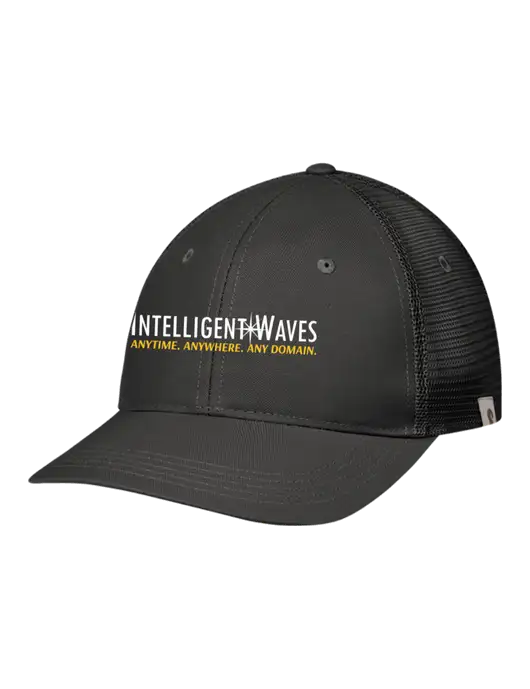 Carhartt Black Trucker Rugged Pro Series Cap w/Intelligent Waves Logo