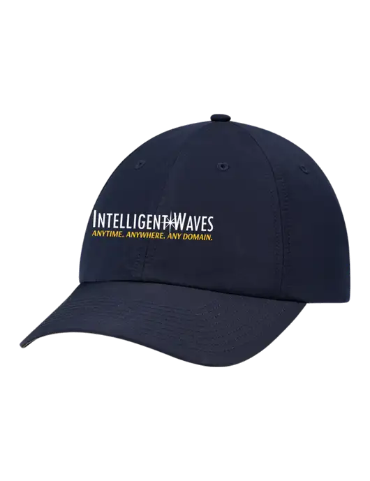 Richardson Relaxed Performance Lite Navy Cap w/Intelligent Waves Logo