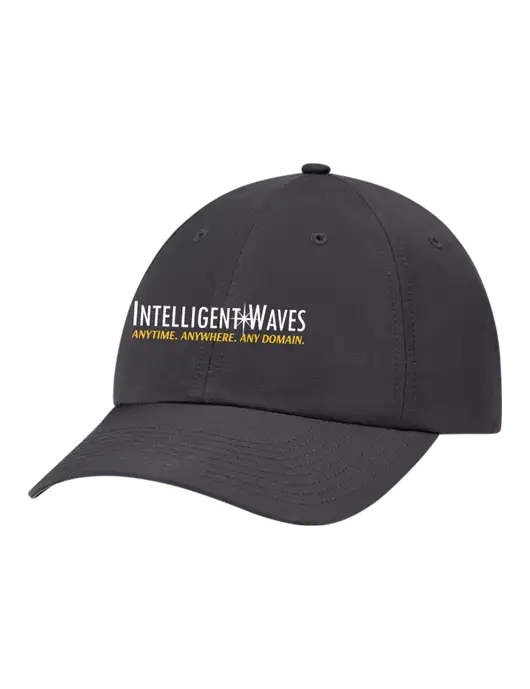 Richardson Relaxed Performance Lite Dark Grey Cap w/Intelligent Waves Logo